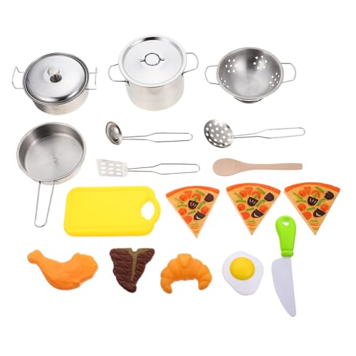 1 Satz Kochspielzeug für Teiliges Kleines Küchenset für Rollenspiele Sicher und Tragbar für Jungen und Perfektes für Kreative Kochabenteuer 1 Satz Kochspielzeug für Teiliges Kleines Küchenset für Rollenspiele Sicher und Tragbar für Jungen und Perfektes für Kreative Kochabenteuer von Abaodam