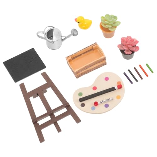 1 Satz Malset für Puppenhaus Dekoration Kreatives Zubehör für Indoor und Outdoor Szenen Bastelset Kreativität und Vorstellungskraft Familienaktivitäten und Foto Requisiten 1 Satz Malset für Puppenhaus Dekoration Kreatives Zubehör für Indoor und Outdoor Szenen Bastelset Kreativität und Vorstellungskraft Familienaktivitäten und Foto Requisiten von Abaodam