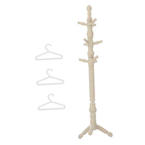 1 Satz Mini Kleiderbügel für Puppenhaus Retro Bodenständer für Puppenbekleidung Dekorative Miniaturmöbel Ergänzung für Mini Dekorationen Zufällige Farbe 1 Satz Mini Kleiderbügel für Puppenhaus Retro Bodenständer für Puppenbekleidung Dekorative Miniaturmöbel Ergänzung für Mini Dekorationen Zufällige Farbe von Abaodam