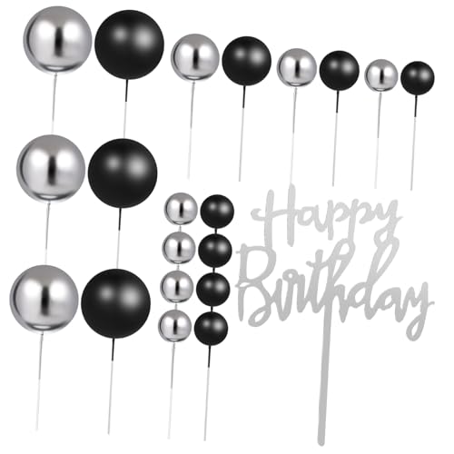 1 Satz schwarzgoldene Kuchendekoration Kuchenspießbällchen Kugeln Kuchen Picks Kuchen Topper kuchen dekoration Geburtstagskuchendekorationen Kuchen Topper Geburtstag Papier Abaodam 1 Satz schwarzgoldene Kuchendekoration Kuchenspießbällchen Kugeln Kuchen Picks Kuchen Topper kuchen dekoration Geburtstagskuchendekorationen Kuchen Topper Geburtstag Papier Abaodam von Abaodam