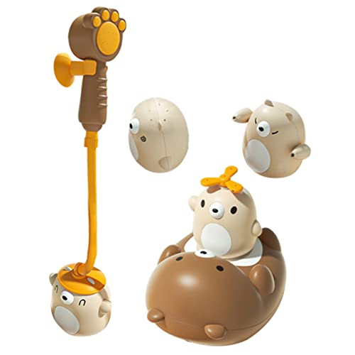 1 Set Entzückender elektrischer Dusch-Sprinkler für Cartoon-Bären, schwimmende Badewanne, Spielspaß, Badewasser für Jungen und stimuliert das visuelle Interesse des Spiels 1 Set Entzückender elektrischer Dusch-Sprinkler für Cartoon-Bären, schwimmende Badewanne, Spielspaß, Badewasser für Jungen und stimuliert das visuelle Interesse des Spiels von Abaodam
