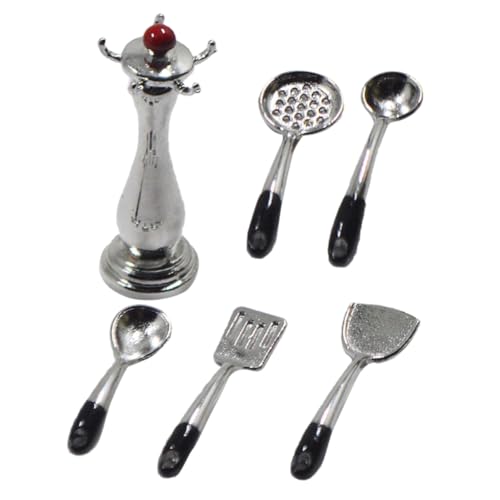 1 Set Maßstab Puppenhaus Utensilien Küche Requisiten für Retro Stil Zubehör für Puppenhaus Dekoration und Spielen 1 Set Maßstab Puppenhaus Utensilien Küche Requisiten für Retro Stil Zubehör für Puppenhaus Dekoration und Spielen von Abaodam