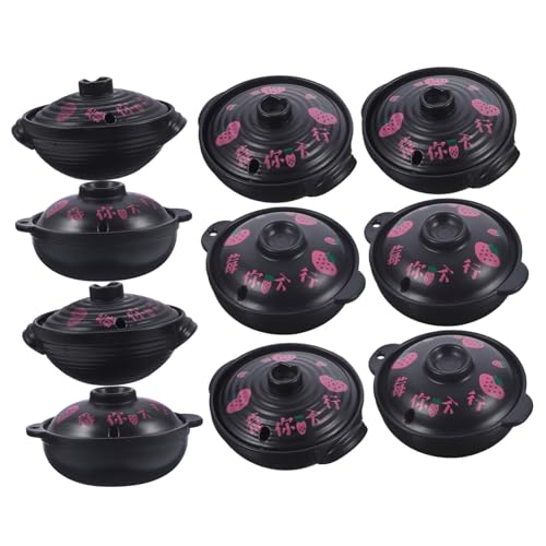 10 Stück Geschirrset für Puppenhaus Teiliges Casserole Pot Realistische Mini Kochgeschirre Zubehör für DIY Puppenküchen und Dekorationen 10 Stück Geschirrset für Puppenhaus Teiliges Casserole Pot Realistische Mini Kochgeschirre Zubehör für DIY Puppenküchen und Dekorationen von Abaodam