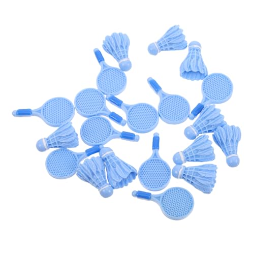 10Sätze Badminton für Puppenhäuser Teiliges mit Schlägern und Federbällen für Kreative Dekoration und Spielzeugzubehör für Handwerk und Geburtstagsfeiern 10Sätze Badminton für Puppenhäuser Teiliges mit Schlägern und Federbällen für Kreative Dekoration und Spielzeugzubehör für Handwerk und Geburtstagsfeiern von Abaodam