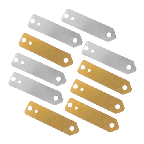 10Stücke Zink Kupfer Anodenblätter für DIY Fruchtbatterien Elektrodenmaterial für Experimente für Lernzwecke Praktische Anwendungen 10Stücke Zink Kupfer Anodenblätter für DIY Fruchtbatterien Elektrodenmaterial für Experimente für Lernzwecke Praktische Anwendungen von Abaodam