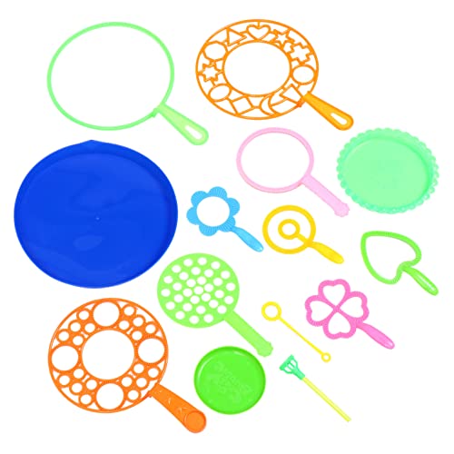 14Stücke Bubble Set Teiliges Blasenmacher Set für Interaktives für Outdoor Aktivitäten Flexible und Langlebige Kunststoffstäbe für Unvergesslichen Spaß im Freien 14Stücke Bubble Set Teiliges Blasenmacher Set für Interaktives für Outdoor Aktivitäten Flexible und Langlebige Kunststoffstäbe für Unvergesslichen Spaß im Freien von Abaodam