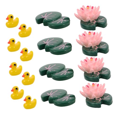 16 Stück Teiliges Mini Lotusblatt Figuren Harz Statuen für Moos Terrarien Lebensechte und Lotusblätter für Mikro Landschaftsdekorationen 16 Stück Teiliges Mini Lotusblatt Figuren Harz Statuen für Moos Terrarien Lebensechte und Lotusblätter für Mikro Landschaftsdekorationen von Abaodam