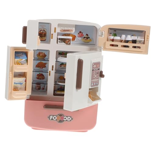 1Satz Mini Kühlschrank Spielzeugset Lebensmittel für Puppenhaus Kreatives und Interaktion zwischen Eltern und Kindern mit Mehreren 1Satz Mini Kühlschrank Spielzeugset Lebensmittel für Puppenhaus Kreatives und Interaktion zwischen Eltern und Kindern mit Mehreren von Abaodam