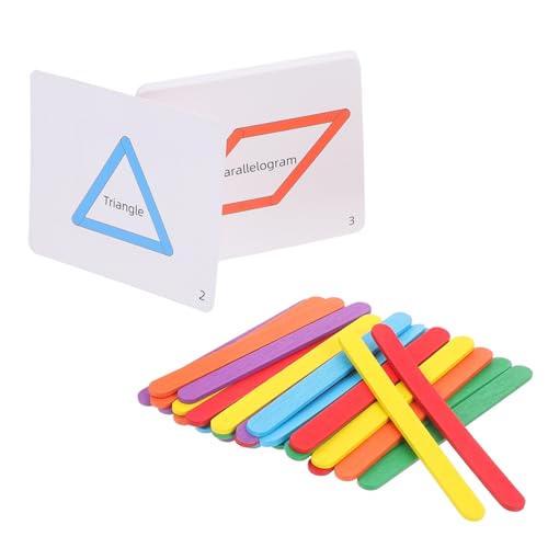 1Satz Stick Puzzle für Logisches und Problemlösungsfähigkeiten Fördern Sicheres Bastelmaterial Kreative Lernspiele für Jahre von Abaodam