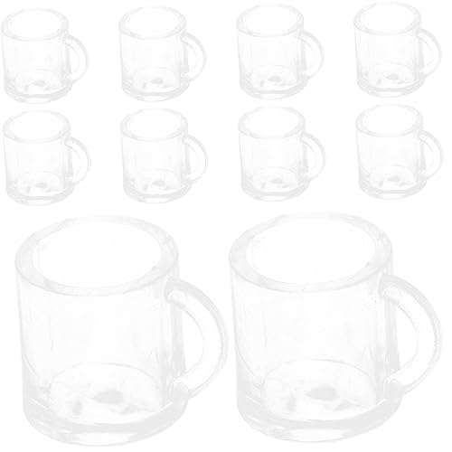 20 Stück Bierkrüge Puppenhaus Zubehör Dekorative Wasserbecher für Miniaturmodelle Robuste Kunststoffbecher für Miniaturhäuser und Modelleisenbahnen 20 Stück Bierkrüge Puppenhaus Zubehör Dekorative Wasserbecher für Miniaturmodelle Robuste Kunststoffbecher für Miniaturhäuser und Modelleisenbahnen von Abaodam