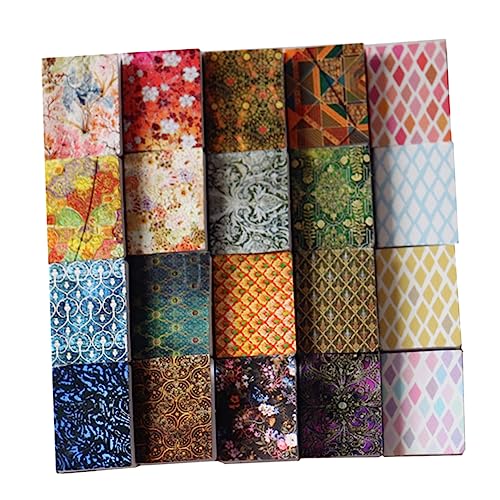 20 Stück Mini Notizbücher Dekoration für Puppenhäuser Möbelornamente zur Verschönerung von Miniaturszenen für DIY Projekte und Kreative Handarbeiten 20 Stück Mini Notizbücher Dekoration für Puppenhäuser Möbelornamente zur Verschönerung von Miniaturszenen für DIY Projekte und Kreative Handarbeiten von Abaodam