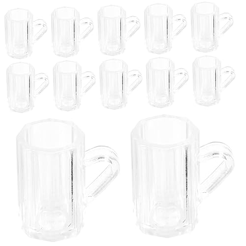20 Stück Teiliges Puppenhaus Bierkrüge Dekorative Wasserbecher Modelle für DIY Puppenhaus Zubehör Ergänzung für Miniaturszenen und Kreative Bastelprojekte 20 Stück Teiliges Puppenhaus Bierkrüge Dekorative Wasserbecher Modelle für DIY Puppenhaus Zubehör Ergänzung für Miniaturszenen und Kreative Bastelprojekte von Abaodam
