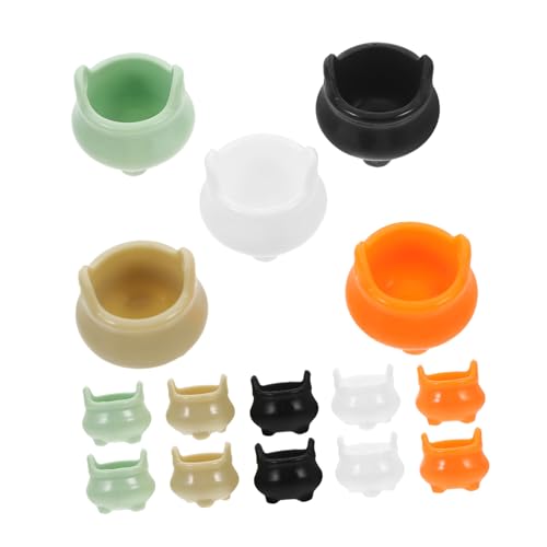 20Stücke Mini Kessel Dekoration für Halloween Partys Mini Hexentöpfe für Puppenhaus und Feste Kreative Party Accessoires für Festliche 20Stücke Mini Kessel Dekoration für Halloween Partys Mini Hexentöpfe für Puppenhaus und Feste Kreative Party Accessoires für Festliche von Abaodam