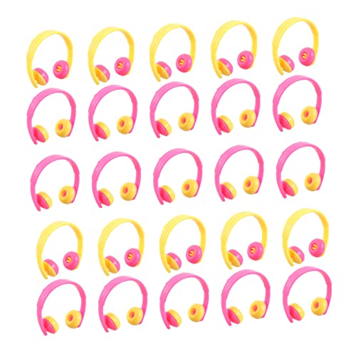 25 Stück Kopfhörer Modell Dekoration für Puppenhaus Zubehör Mini Headset Ornamente für Kreatives und Individuelles Design Zufällige Farbe 25 Stück Kopfhörer Modell Dekoration für Puppenhaus Zubehör Mini Headset Ornamente für Kreatives und Individuelles Design Zufällige Farbe von Abaodam