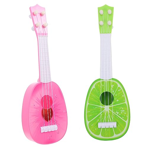 Abaodam 2Stücke Ukulele Mini Musikinstrumente aus Hochwertigem Material für Kreative Aufführungen für Jungen von Abaodam