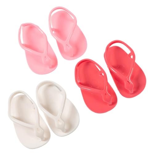 3 Paare Puppensimulationssandalen Babypuppenflaschen Puppenkleidung Mädchenspielzeug Rosa Schuhe Zubehör Für Babypuppen Mädchen-puppensandalen Puppenwagen Puppenzubehör Plastik Abaodam 3 Paare Puppensimulationssandalen Babypuppenflaschen Puppenkleidung Mädchenspielzeug Rosa Schuhe Zubehör Für Babypuppen Mädchen-puppensandalen Puppenwagen Puppenzubehör Plastik Abaodam von Abaodam