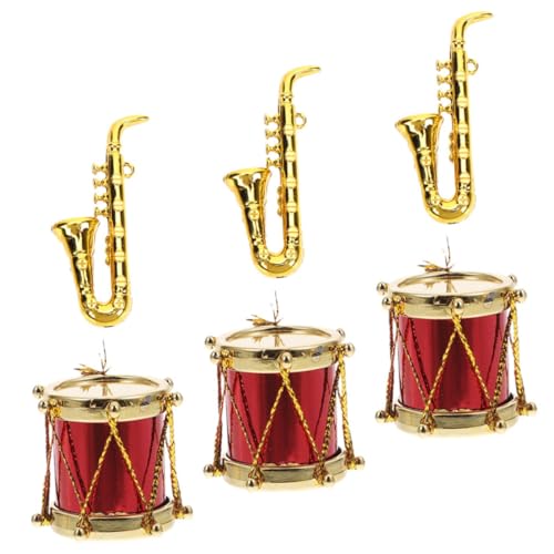 3 Sätze Mini Musikinstrumente Teiliges Puppenhaus Zubehör mit Mini Trommel Lifelike Dekoration für Mikro Szenen und Fotoprojekte Robuste und Sichere Kunststoffqualität 3 Sätze Mini Musikinstrumente Teiliges Puppenhaus Zubehör mit Mini Trommel Lifelike Dekoration für Mikro Szenen und Fotoprojekte Robuste und Sichere Kunststoffqualität von Abaodam