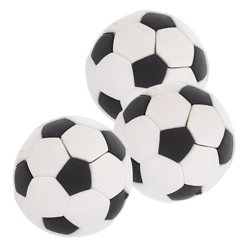 3 Stück Fußball Deko für Puppenhaus Simulierte Sportbälle für Kreative Mini Landschaften und Dekorative Zwecke 3 Stück Fußball Deko für Puppenhaus Simulierte Sportbälle für Kreative Mini Landschaften und Dekorative Zwecke von Abaodam