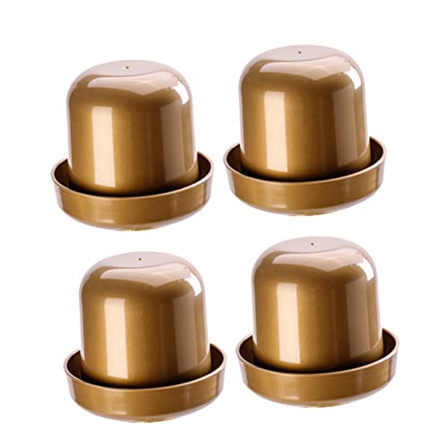 4 Sätze Thickened Dice Cup für Ktv und Bar Teiliges mit Würfeln Bruchsicherer Becher Deckel und Lustigem Spielspaß für Gesellige Abende von Abaodam