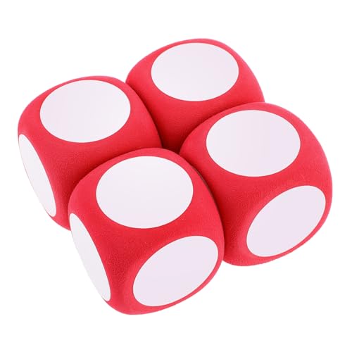 4Stücke DIY Schaumstoffwürfel Große Beschreibbare Spielwürfel für Klassenzimmer und Partys Leichte Runde Langlebige Lernwürfel für Kreative Spiele 4Stücke DIY Schaumstoffwürfel Große Beschreibbare Spielwürfel für Klassenzimmer und Partys Leichte Runde Langlebige Lernwürfel für Kreative Spiele von Abaodam