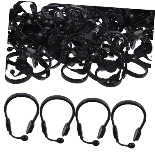 50 Stück Mikrophon Headset für Puppen Kreatives Zubehör für Puppenhaus Leichtes und Modisches Design für DIY Puppendekoration und Fotografie 50 Stück Mikrophon Headset für Puppen Kreatives Zubehör für Puppenhaus Leichtes und Modisches Design für DIY Puppendekoration und Fotografie von Abaodam