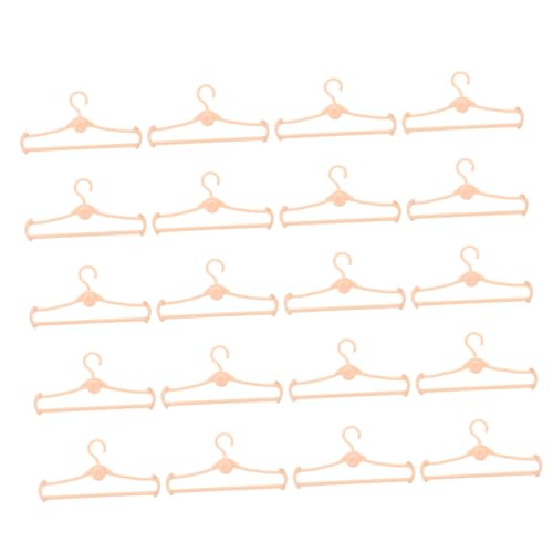 50 Stück Puppen Kleiderbügel rutschfeste Hänger für Puppenoutfits für Organisation von Puppenkleidung Puppenhäusern Sanftes 50 Stück Puppen Kleiderbügel rutschfeste Hänger für Puppenoutfits für Organisation von Puppenkleidung Puppenhäusern Sanftes von Abaodam
