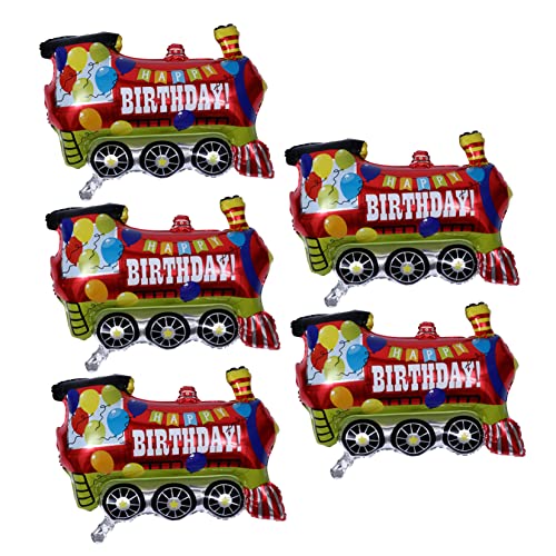 5Stücke Fahrzeug Luftballons aus Aluminiumfolie Geburtstagsdeko für Kinderpartys Wiederverwendbar und Langlebig Sicher für Stundenlangen Spaß 5Stücke Fahrzeug Luftballons aus Aluminiumfolie Geburtstagsdeko für Kinderpartys Wiederverwendbar und Langlebig Sicher für Stundenlangen Spaß von Abaodam