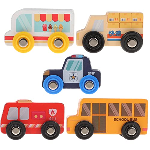 5Stücke Teiliges Holzspielzeug Autos für Kognitive Spielzeuge mit Realistischen Details für Jungen und Rollenspiele und Sammlungen 5Stücke Teiliges Holzspielzeug Autos für Kognitive Spielzeuge mit Realistischen Details für Jungen und Rollenspiele und Sammlungen von Abaodam