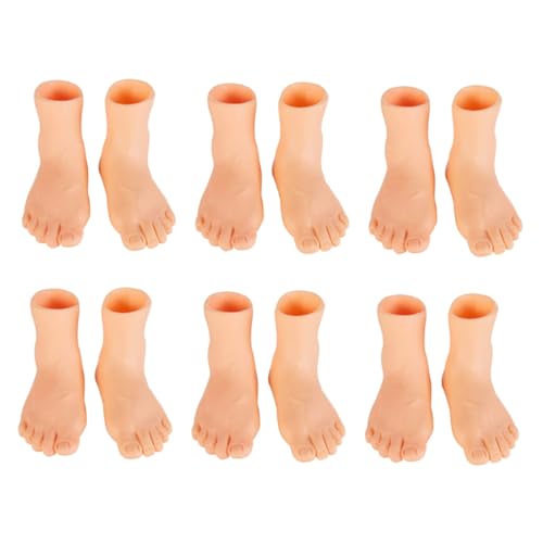 Abaodam Fingerpads Für Kinder – 6 Paar Zehen- Und Fingerpuppen-Set Interaktives Lernspielzeug Für Kleinkinder von Abaodam