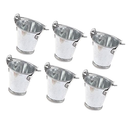 6 Stück Eimer Teiliges Garten Zubehör für Puppenhaus Deko Realistische Mini Behälter für Kreative Spielideen und Frühe Lernförderung 6 Stück Eimer Teiliges Garten Zubehör für Puppenhaus Deko Realistische Mini Behälter für Kreative Spielideen und Frühe Lernförderung von Abaodam