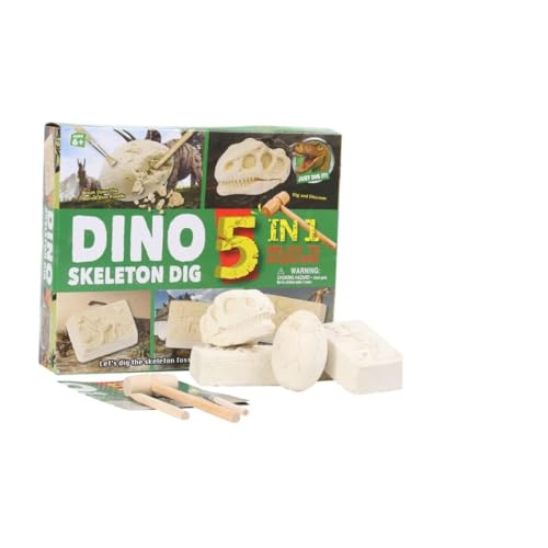 Abaodam Pädagogisches Archäologisches Dinosaurier-grabspielzeug-Set Sicheres Und Umweltfreundliches Werkzeugset Für Kinder Frühes Lernspielzeug Ideales Für Jungen Und Mädchen von Abaodam