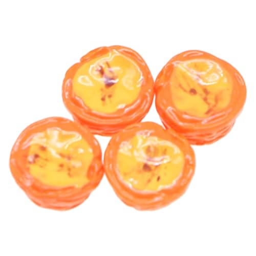Abaodam 1 Box Puppenhausmodell Dessertmodell Mini Törtchenmodell Miniaturlebensmittel Winziges Törtchenmodell Simuliertes Mini Törtchen Mini Eiertörtchenmodell Minihaus von Abaodam