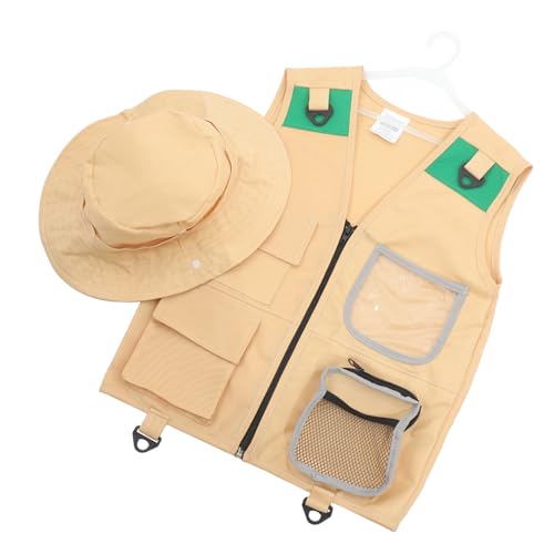 Abaodam Kleider-Accessoire-Set Für Jungen Und Mädchen 1 Weste 1 Hut Cosplay-kostümzubehör Rollenspiel Anziehparty Und Bühnenauftritt Zufälliger Stil Abaodam Kleider-Accessoire-Set Für Jungen Und Mädchen 1 Weste 1 Hut Cosplay-kostümzubehör Rollenspiel Anziehparty Und Bühnenauftritt Zufälliger Stil von Abaodam