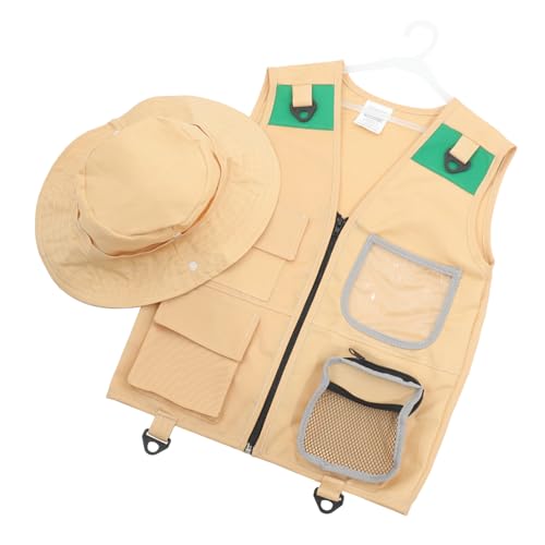 Abaodam 1 Forscher Weste Explorer-Kleid-Accessoires Entdeckerkostüm Für Entdecker-Cosplay-Requisiten Explorer-Performance-Requisiten Entdecker-Cosplay-kostüm Für Beige Stoff Abaodam 1 Forscher Weste Explorer-Kleid-Accessoires Entdeckerkostüm Für Entdecker-Cosplay-Requisiten Explorer-Performance-Requisiten Entdecker-Cosplay-kostüm Für Beige Stoff von Abaodam