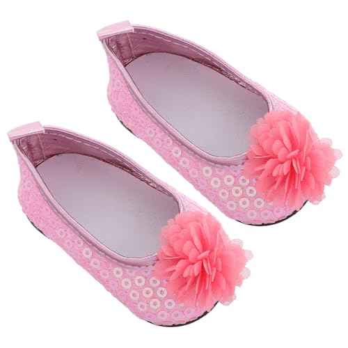 Abaodam Puppenschuhe Mit Pailletten Blumenmuster Kleidung Für Puppe Sommer-Accessoire Low Top Schuhe Für Puppe Zubehör Abaodam Puppenschuhe Mit Pailletten Blumenmuster Kleidung Für Puppe Sommer-Accessoire Low Top Schuhe Für Puppe Zubehör von Abaodam