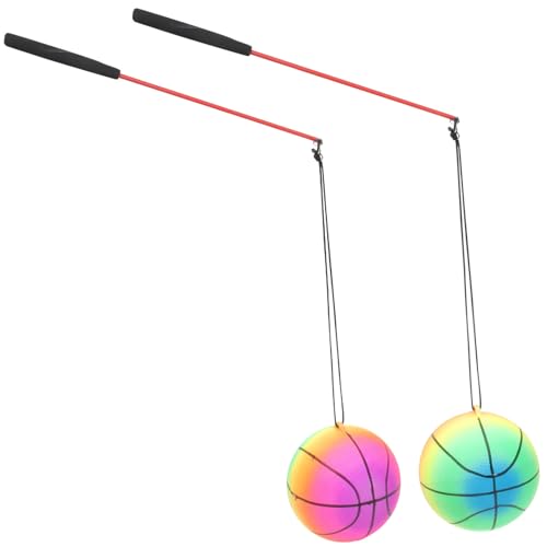 Abaodam 1 Paar Gymnastikball Sport-hüpfball Fitness-wurfball Übungs-hüpfball Kind Wirft Ballspielzeug Trainingsgerät Hüpfball Übungsball Werfen Trainingsball PVC Abaodam 1 Paar Gymnastikball Sport-hüpfball Fitness-wurfball Übungs-hüpfball Kind Wirft Ballspielzeug Trainingsgerät Hüpfball Übungsball Werfen Trainingsball PVC von Abaodam