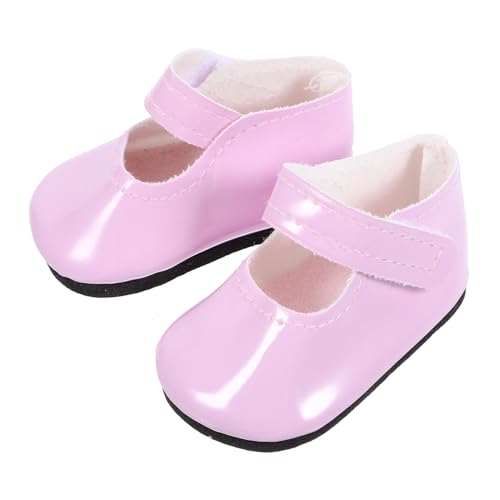 Abaodam Miniatur Puppenschuhe aus Leder für 18-Zoll Puppen Dekorative Steppschuhe Spielzeugschuhe für Mädchen Puppen Zubehör Selbstgemacht Kostüm Abaodam Miniatur Puppenschuhe aus Leder für 18-Zoll Puppen Dekorative Steppschuhe Spielzeugschuhe für Mädchen Puppen Zubehör Selbstgemacht Kostüm von Abaodam