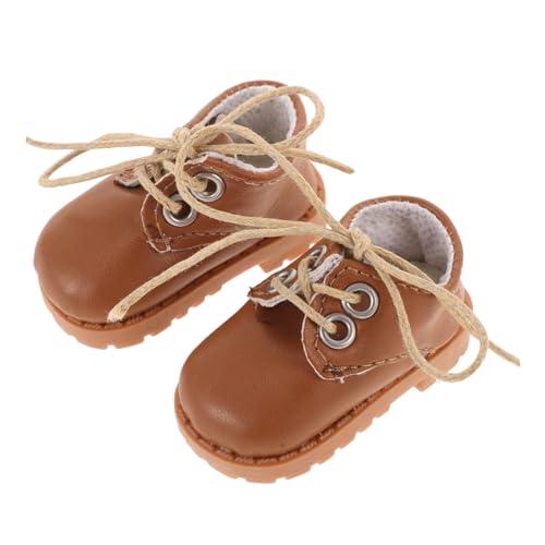 Abaodam 1 Paar Miniatur-Puppenschuhe für Puppen, stilvolles Ankleide-Accessoire, auffälliges Design und bequem für dekoratives Spielen und Outfit-Styling Abaodam 1 Paar Miniatur-Puppenschuhe für Puppen, stilvolles Ankleide-Accessoire, auffälliges Design und bequem für dekoratives Spielen und Outfit-Styling von Abaodam
