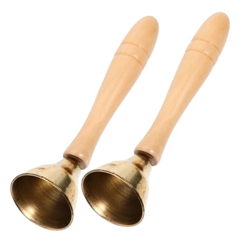 Abaodam 1 Paar Musikglocken, pädagogische Percussion-Instrumente für frühes Lernen, sicheres Design zum Spielen, verbessert musikalisches Talent und geistige Entwicklung von Abaodam