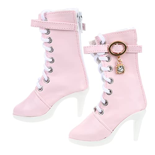 Abaodam 1 Paar Puppen High Heel Schuhe Spielzeug Puppe Stiefel Dress up Zubehör Für Jungen Und Mädchen Spielzeug Abaodam 1 Paar Puppen High Heel Schuhe Spielzeug Puppe Stiefel Dress up Zubehör Für Jungen Und Mädchen Spielzeug von Abaodam