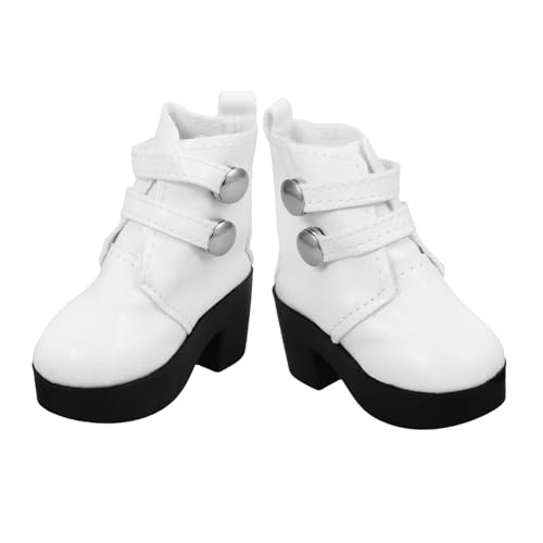 Abaodam Lässige Miniaturschuhe Für 18-Zoll-Puppen Pu-Stiefel Für Puppen-Outfits Zum Anziehen von Abaodam