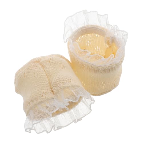 Abaodam 1 Paar Puppenzubehör Puppenkleidung Zubehör Puppenkostüm Zubehör Puppensocken Polyester von Abaodam