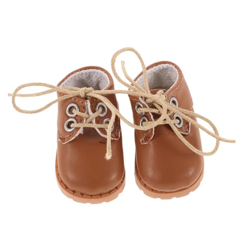 Abaodam Miniatur Puppenschuhe Aus Kunstleder Für Große Puppen Langlebige Und Tragbare Spielzeug-Schuhe Für Dekorieren Und Spielen Abaodam Miniatur Puppenschuhe Aus Kunstleder Für Große Puppen Langlebige Und Tragbare Spielzeug-Schuhe Für Dekorieren Und Spielen von Abaodam