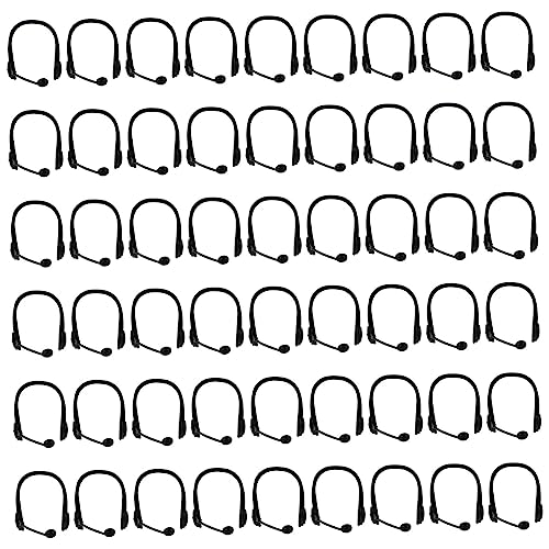 Abaodam 1 Packung Puppe Kopfhörer kopfhörer für Headphones Puppenohrknospen Puppenkleidung Teile zum Ankleiden von Puppen DIY-Puppen-Ankleidebeschläge Plastik Black von Abaodam
