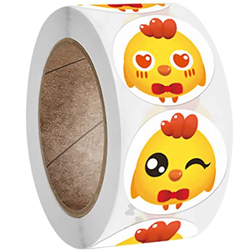 Abaodam 1 Rolle 500 Stück Etikettenaufkleber Anhängeraufkleber Blumenaufkleber Kinderaufkleber Kükenaufkleber Festival Glasaufkleber Küken Osteraufkleber Kinderspielzeug Abaodam 1 Rolle 500 Stück Etikettenaufkleber Anhängeraufkleber Blumenaufkleber Kinderaufkleber Kükenaufkleber Festival Glasaufkleber Küken Osteraufkleber Kinderspielzeug von Abaodam