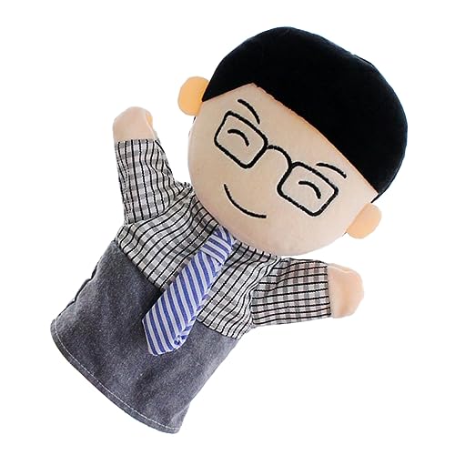 Abaodam 1 STK. Handpuppe interaktives kinderspielzeug handspielpuppen Toys maerche Vorlesepuppe Safe Toy Kinderhandspielzeug pädagogisches Handfamilienpuppen Stoff von Abaodam