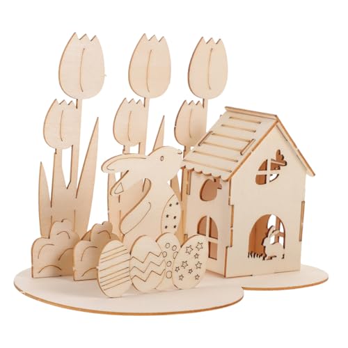Abaodam 1 Satz 3D-Puzzle-Kaninchen Osterspielzeug-Puzzle Lernspielzeug Für Lernpuzzlespielzeug Puzzlespielzeug Zum Thema Ostern Spielspielzeug Für Kleinkinder 3D-montagepuzzle Holz Abaodam 1 Satz 3D-Puzzle-Kaninchen Osterspielzeug-Puzzle Lernspielzeug Für Lernpuzzlespielzeug Puzzlespielzeug Zum Thema Ostern Spielspielzeug Für Kleinkinder 3D-montagepuzzle Holz von Abaodam