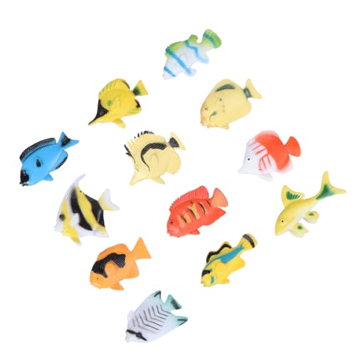 Abaodam 1 Satz 48 Stück Lernspielzeug für kinderspielzeug spielset Kindergeburtstag Toys meerestiere sankastenspielsachen Toy Set Fischspielzeug von Abaodam