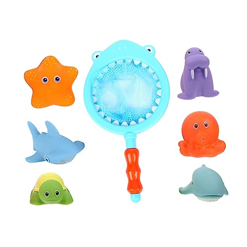 Abaodam Set Mit Baby-badespielzeug Tierspielzeug Zum Sprühen Und Kleben Von Teichen Badewannenspielzeug Für Kinder Sicher Und Unterhaltsam von Abaodam