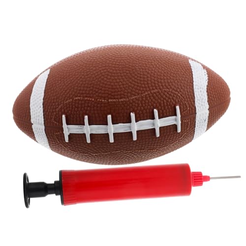 Abaodam 1pc Schulfußball Für Kinder Jugend Sportspielzeug Aufblasbarer American Football Für Teamspiele Abaodam 1pc Schulfußball Für Kinder Jugend Sportspielzeug Aufblasbarer American Football Für Teamspiele von Abaodam